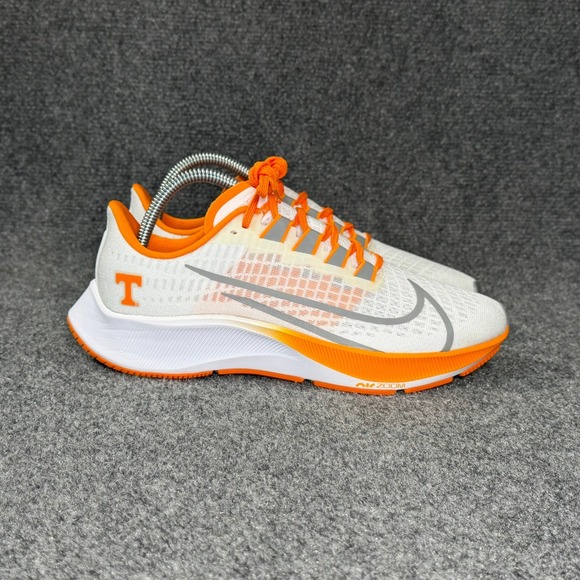 Nike Other - Nike‎ Air Zoom Pegasus 37 Tennessee Running Shoes Men's 7 White Orange Athletic
